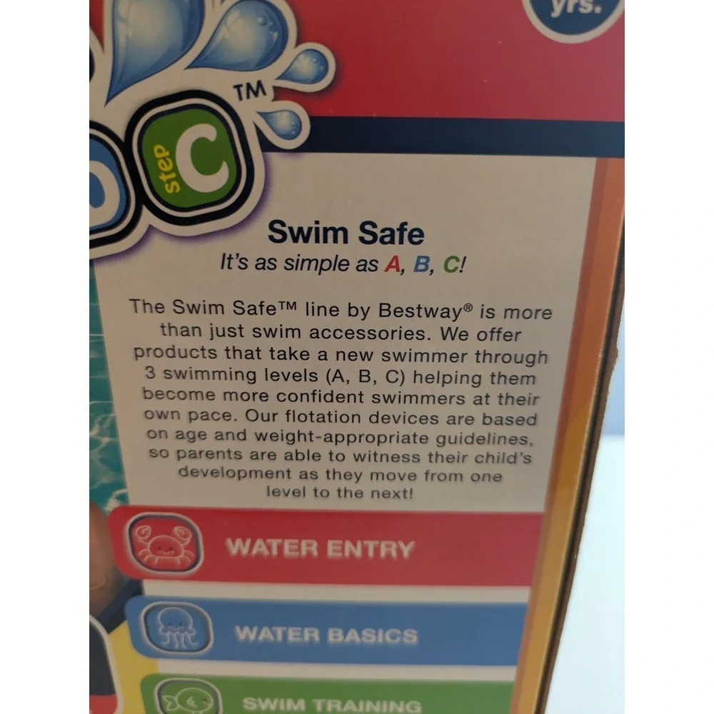 Baby Boat Pool Float  Bestway Swim Safe Round 3 Ring Water Entry 0 1 Years‎